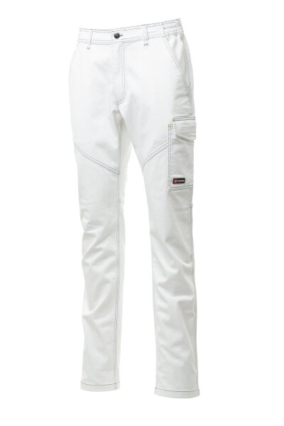 Pracovné nohavice Payper WORKER STRETCH Farba: Biela, Veľkosť: 4XL (0011990376000004XL)