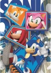 Clementoni 25038 Puzzle Ježko Sonic: Parťáci 104 dielikov