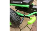 Mamido Detská šliapací motokára s nafukovacími kolesami A-15 zelená