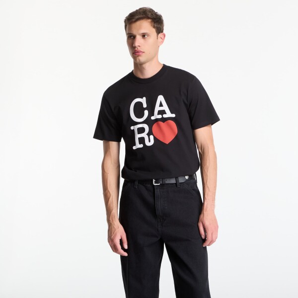 Tričko Carhartt WIP S/S I Hartt T-Shirt UNISEX Black XL