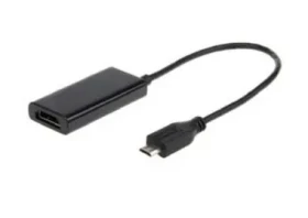 Gembird adaptér MHL (M) -gt; HDMI (F) + MICRO USB (BF) (11 pin) smartphone - TV HD (A-MHL-003)