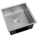 MEXEN - Trixo oceľový drez 1-bowl 440 x 440 mm, nerez HC 6413441000-01HC