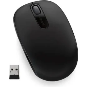 Microsoft 1850 čierna / bezdrôtová optická myš / 1000dpi / USB / 2 tlačidlá (U7Z-00004)
