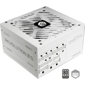 Enermax Revolution III S 1000W biela / Zdroj / ATX 3.1 / 80PLUS Gold / plne modulárny / 12+4pin (ERV1000P-AHP-W)