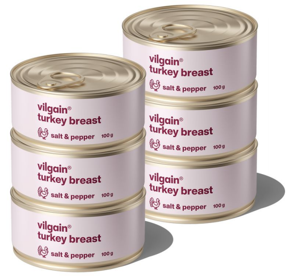 Vilgain Morčacie prsia – 6× so soľou a korením 100 g