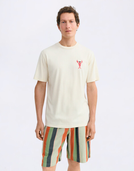 Thinking MU Lobster Pannacota Zach Tee ECRU M