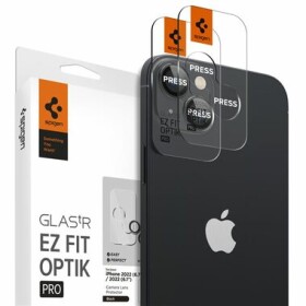 Spigen Glass EZ Fit Optik Pre ochranné sklo na fotoaparát pre Apple iPhone 14/iPhone 14 Plus 2ks (AGL05213)