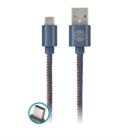 Forever Dátový kábel TFO USB Type-C - jeans (DATMICROJEANS-C)