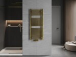 MEXEN - Ares vykurovací rebrík/radiátor 1200x500 mm, 420 W, zlatá W102-1200-500-00-50