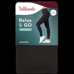 Tvarujúce legíny RELAX & GO - BELLINDA - sivobiele S