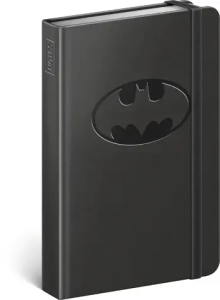 Presco Group Notes Batman - Logo / linajkový / 11 × 16 cm (A-5152)