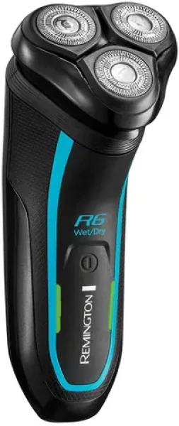 Remington R6000 Style Series Aqua R6 čierna / rotačný holiaci strojček / umývateľný / 100% vodeodolný / 60 min prevádzka (R6000)
