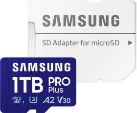 Samsung PRO Plus (2023) MicroSDXC 1 TB U3 A2 V30 (MB-MD1T0SA/EU)