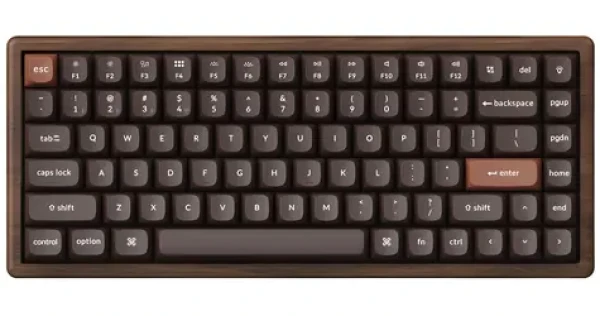 Keychron K2 HE All-Wood Special Edition / Klávesnica / Magnetické spínače Gateron Double-Rail Nebula (K2H-F1W)