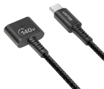 Unitek Nabíjací kábel USB-C - MagSafe 3 / Nabíjací kábel / 140W / 1 m (C14121BK-1M)