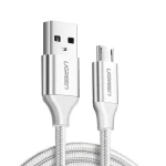 Ugreen micro USB Kábel QC 3.0 2.4A 1.5m biela (60142)