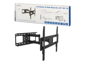 LogiLink BP0028 / Nástenný držiak na TV 37" až 70" / VESA / náklon -20 ° až 10 ° / otočenie ±90 ° / do 50 kg (BP0028)