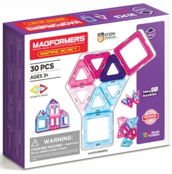 MAGFORMERS Pastelle Set 30 dielikov