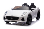 Mamido Mamido Elektrické autíčko Maserati GranTurismo Folgore 24V | 480W | 60 kg biele