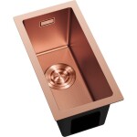 MEXEN - Trixo oceľový drez 1-bowl 230 x 440 mm, meď HC 6411221000-65HC