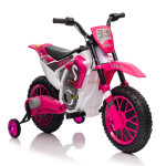 Mamido Mamido Detská elektrická motorka XMX616 ružová | EVA kolesá | 12V 7Ah