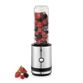 WMF Smoothie-to-go strieborná / smoothie mixér / 300 W / 0.6 L (04.1650.0011)