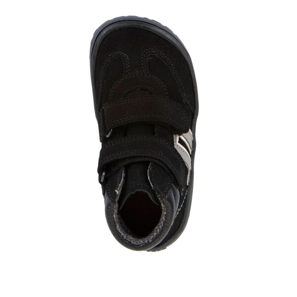 Detské celoročné členkové barefoot topánky F-MOTION TEX BLACK Froddo G3110285-20 - 30