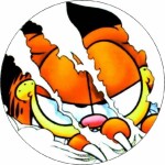 Jedlý papier potrhaný Garfield 19,5 cm - Pictu Hap - Pictu Hap