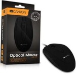 CANYON CNE-CMS1 / myš / optická / 800dpi / USB / čierna (CNE-CMS1)