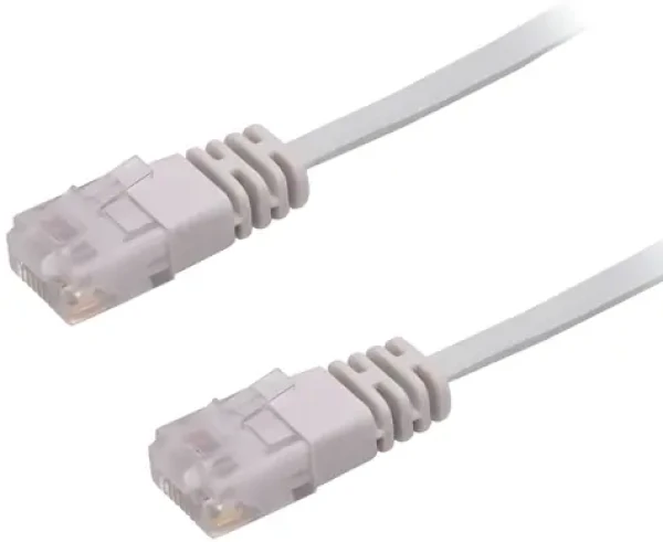 MicroConnect CAT6 U/UTP FLAT 3M sivá / Sieťový kábel / RJ-45 (V-UTP603-FLAT)