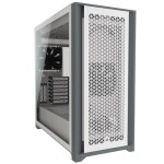 Corsair 5000D Airflow biela / E-ATX / 2x USB 3.2 / USB-C / 2x 120mm / bez zdroja / priehľadná bočnica (CC-9011211-WW)