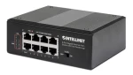 Intellinet Switch 8x Gigabit PoE+ 120 W / Switch / 8- Port / 1000 Mbps / PoE-Passthrough / DIN lišta (561624)