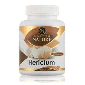 Golden Nature Hericium 30% polysacharidov 100 cps. (GN000026)
