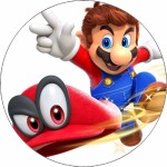Jedlý papier Super Mario lietajúca čiapka 19,5 cm - Pictu Hap - Pictu Hap
