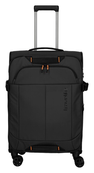 Stredný textilný kufor na kolieskach Travelite Briize M Black