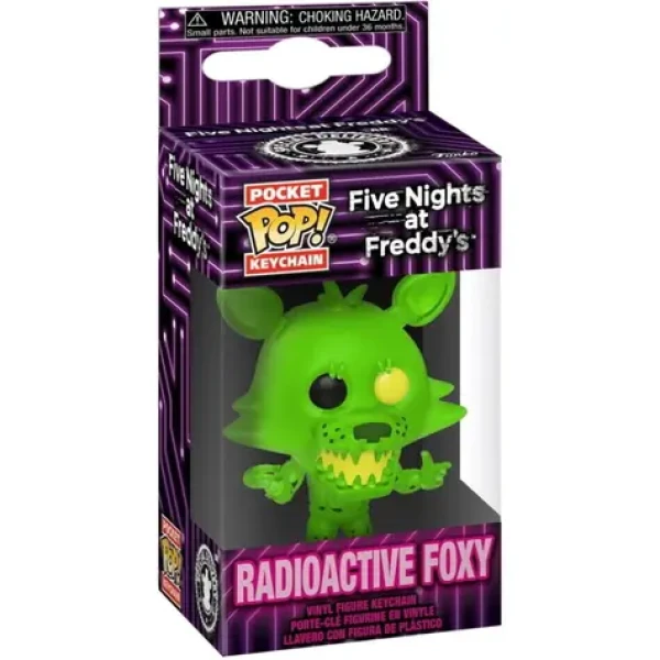 Funko POP! Kľúčenka Radioactive Foxy (Five Nights at Freddys)