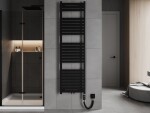 MEXEN/S - Urán radiátor + vykurovacia tyč 1800 x 500 mm, 900 W, čierna W105-1800-500-2900-70