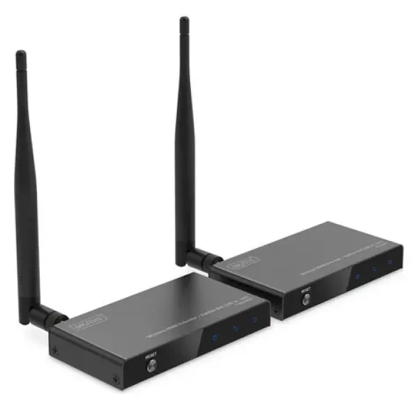 Digitus DS-55346 / Bezdrôtový HDMI extender / Splitter 1x4 / Full HD 60Hz / 100m / HDCP 1.3 (DS-55346)