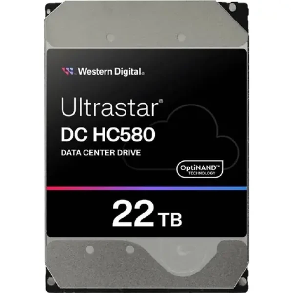 WD ULTRASTAR DC HC580 22TB / HDD / 3.5" SATA III / 7 200 RPM / 512MB cache / 5y (0F62785)