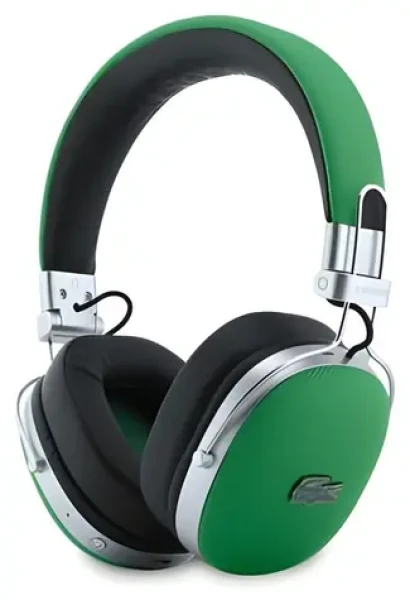 Lacoste Petit Pique zelená / Bezdrôtové slúchadlá / Cez hlavu / ENC (57983131001)