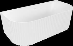 MEXEN - Sella voľne stojaca vaňa przyścienna reliéf 170 x 80, biela mat 52711708001-SS