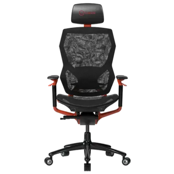 LORGAR Grace 855 červená / ergonomická stolička / nastaviteľné / sieťované / pojazdové kolieska / nosnosť 150 kg (LRG-CHR855RB)