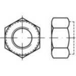 TOOLCRAFT 139777 poistné matice M5 DIN 6924 ocel glavanizované zinkom 200 ks; 139777