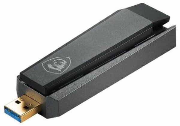 MSI WiFi USB adaptér / USB-A 3.0 / AX1800 / 2.4GHz - 574Mbps / 5GHz - 120Mbps / WPA3 / MSI FIRST / Beamforming (GUAX18)