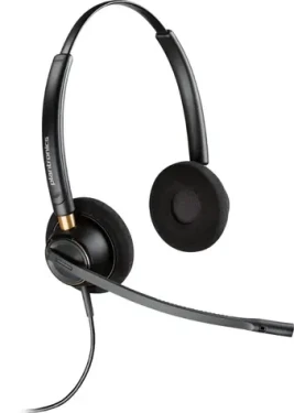 Poly EncorePro 520D čierna / Náhlavná súprava / mikrofón / dve slúchadlá / USB-A (783P5AA)