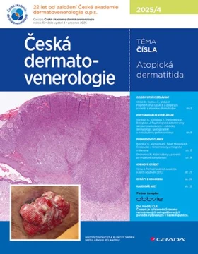 Česká dermatovenerologie 2025/4, Hercogová Třešňák Jana