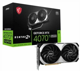 MSI GeForce RTX 4070 Ti SUPER 16G VENTUS 2X OC