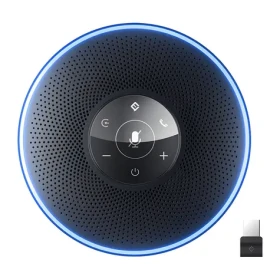 EMEET OfficeCore M2 čierna / Konferenčný reproduktor / 4 mikrofóny 360° / Bluetooth / USB-C / až 16 osôb (OfficeCore M2)