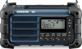 Sangean MMR-99 modrá / Prenosné rádio / DAB+ / Núdzové rádio / Kľukové dynamo / Solárne nabíjanie (MMR-99 DAB BLAU)