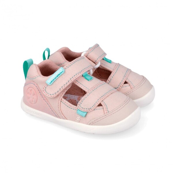 Dievčenské barefoot sandále LONA BASICA BEIGE ROSA Biomecanics 262191-E032 - 25